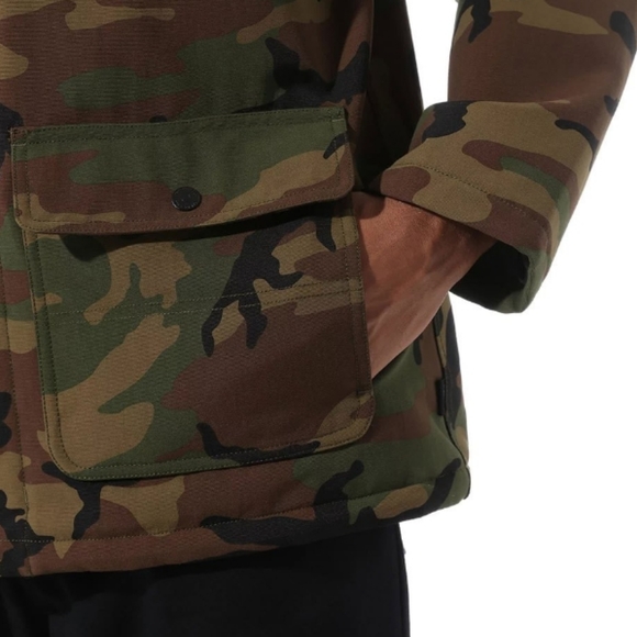 Vans Military Camo Mens Hooded Winter Jacket Coat - Picture 6 of 12
